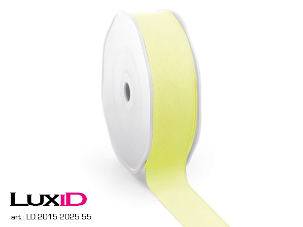 Texture ribbon 55 yellow 25mm x 20m